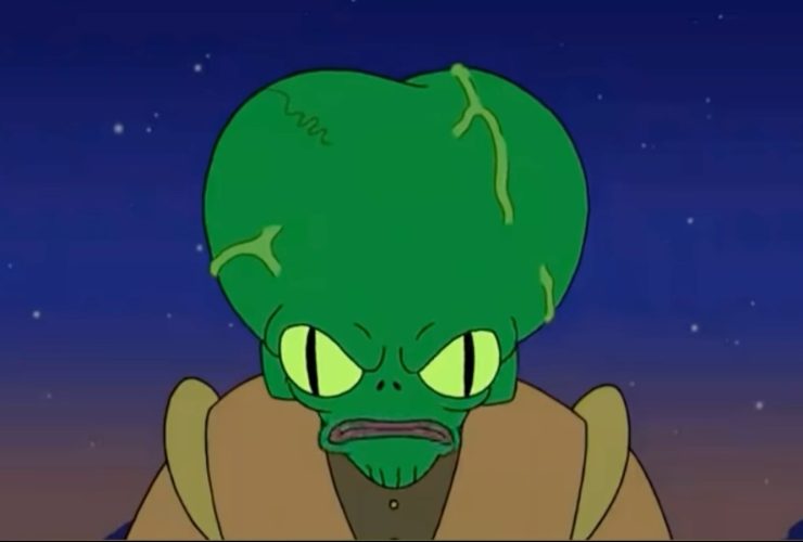 A equipe do Futurama teve problemas para encontrar a voz de Morbo, até que Maurice LaMarche interveio