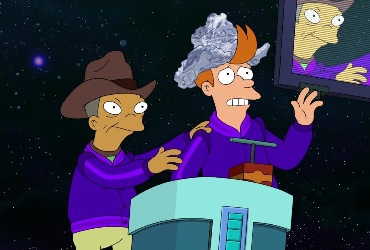 Em Into The Wild Green Yonder, de Futurama, há um aceno sutil ao piloto do programa