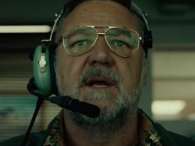 Land of Bad: Russell Crowe (hoje à noite em Sanremo) piloto de drone no trailer do filme Prime Video