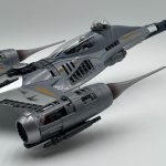 O Starfighter N-1 Starfighter da coleção vintage Hasbro do Mandalorian é um brinquedo estelar de Star Wars