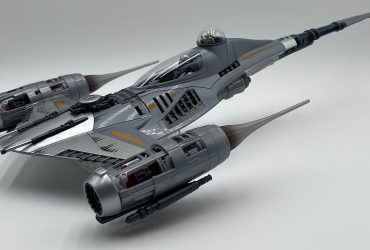 O Starfighter N-1 Starfighter da coleção vintage Hasbro do Mandalorian é um brinquedo estelar de Star Wars