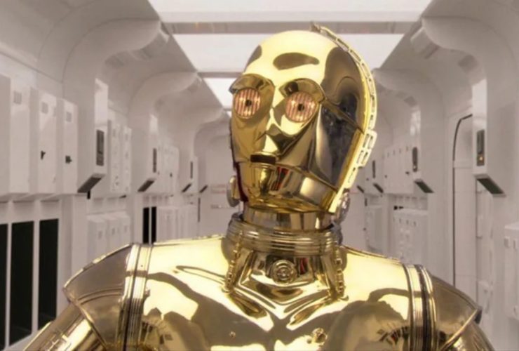 O último dia de Anthony Daniels como C-3PO de Star Wars foi um pouco irônico