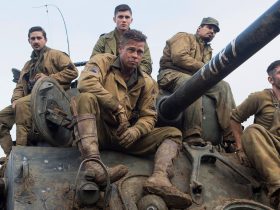 Um filme de guerra brutal com Brad Pitt e Shia LaBeouf é tendência na Netflix