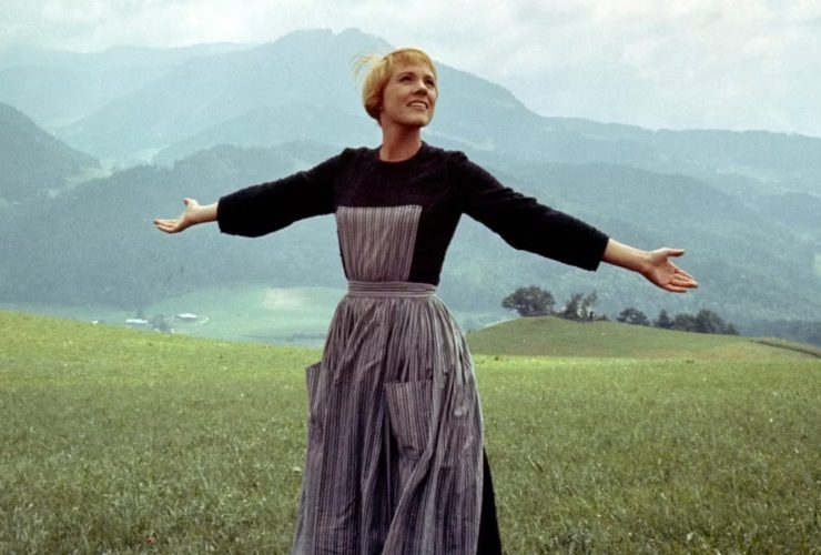 Uma cena clássica do som da música continuou derrubando Julie Andrews