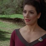 Uma ideia descartada para Troi de Star Trek provavelmente teria gerado alguma controvérsia