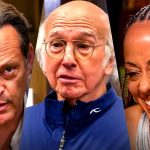 Curb Your Enthusiasm Season 12 Episode 7 cast members (Vince Vaughn, Larry David, Essence Atkins)