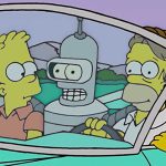 O crossover Futurama dos Simpsons quebrou uma regra de longa data de Matt Groening