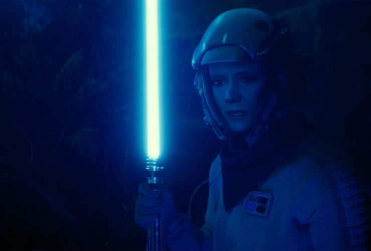 O flashback da luta com o sabre de luz de Luke e Leia em Star Wars: A ascensão de Skywalker foi aparado