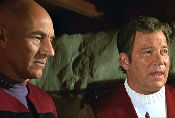 Star Trek: gerações poderiam ter sido um capitão Kirk vs.  Confronto Picard