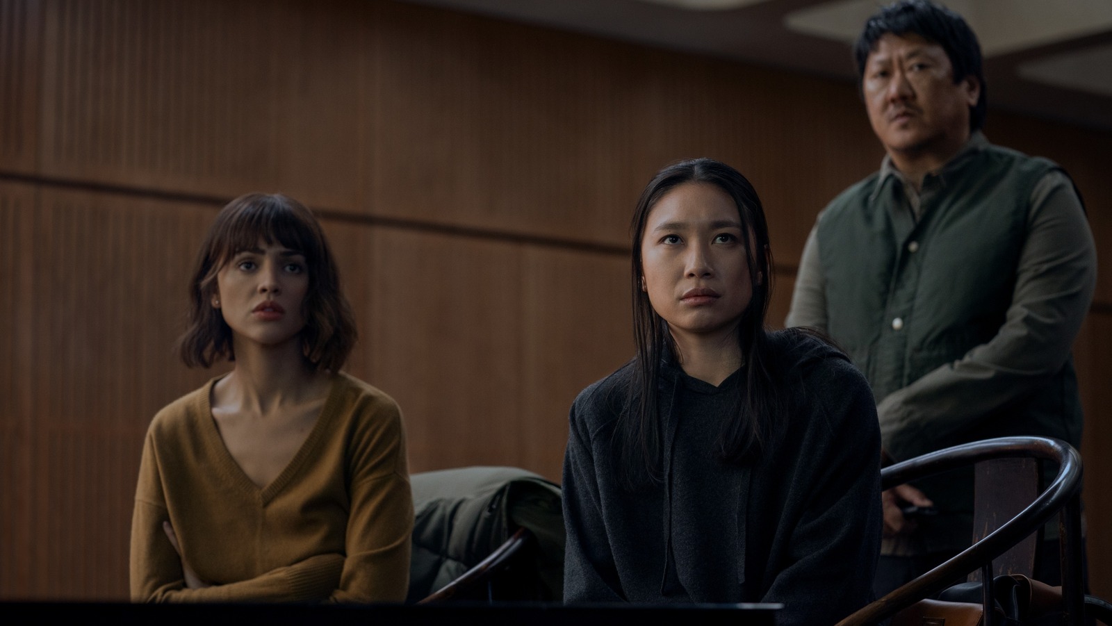 Uma das cenas mais importantes de três problemas corporais só aconteceu