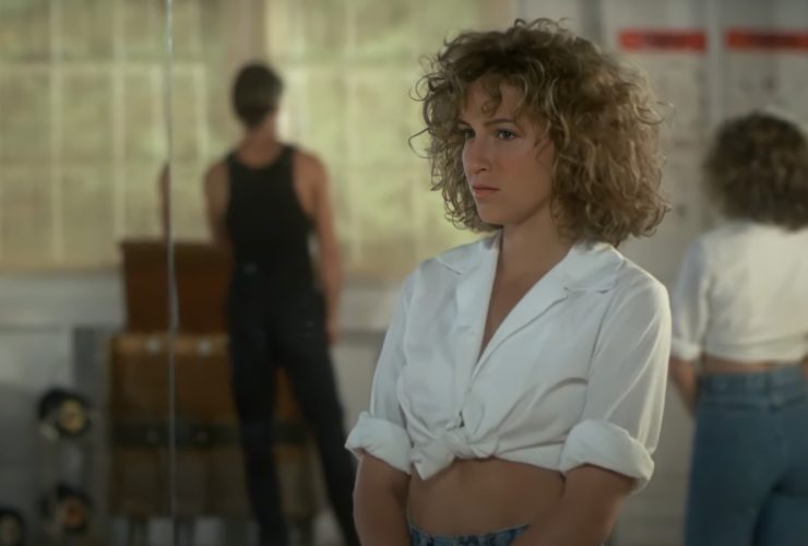 Uma das cenas mais reconhecidas de Dirty Dancing foi improvisada