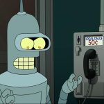 Uma ideia inicial do Futurama teria tornado o discurso de Bender muito diferente