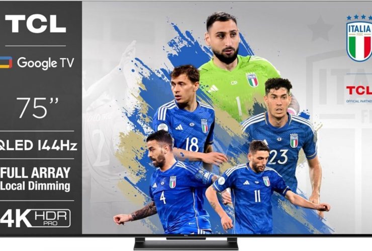 Amazon: o TCL 75T8A Google TV QLED de 75 polegadas, VRR 144 Hz, 4K Ultra HD, Full Array Local Dimming está à venda