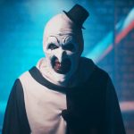 Arte de Terrifier, o ator palhaço conseguiu o show depois de uma improvisação desagradável