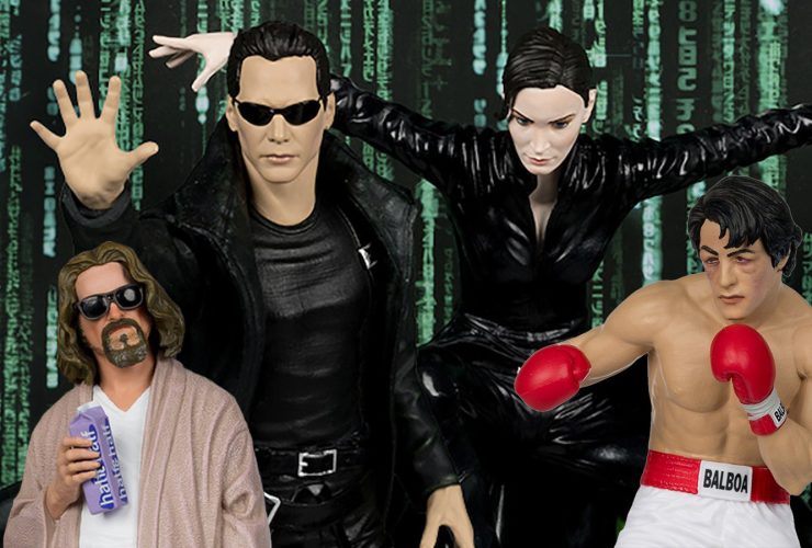 Coisas legais: os novos maníacos de filmes da McFarlane Toys incluem Matrix, Rocky e The Big Lebowski