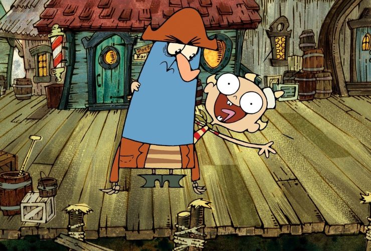 Como Flapjack conseguiu superar a regra de não ser 'estranho' de um executivo do Cartoon Network