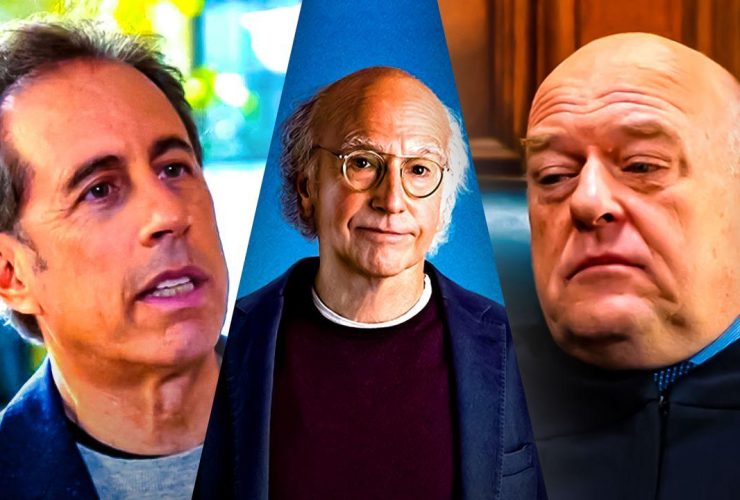 Curb Your Enthusiasm Season 12 finale Jerry Seinfeld, Larry David, Dean norris