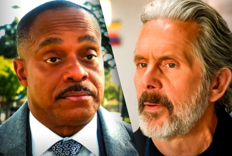 NCIS Rocky Carroll - Leon Vance and Gary Cole - Alden Parker