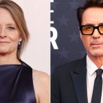 Em casa nas férias, Jodie Foster temia por Robert Downey Jr. devido ao seu vício em drogas