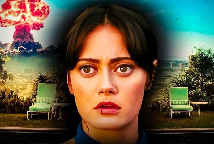 Ella Purnell in Fallout, Fallout imagery