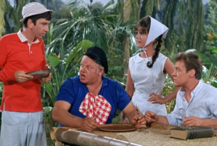 Há um romance da Ilha de Gilligan que dá um toque sombrio aos personagens que amamos