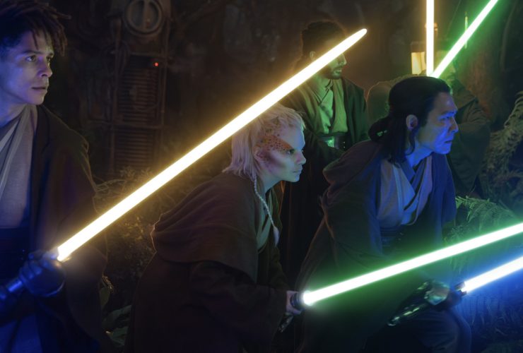 Um Jedi em Star Wars: O Acólito não conseguia parar de quebrar sabres de luz