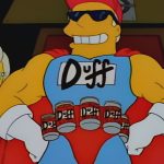 Um escritor dos Simpsons acaba com o mito bizarro da cerveja Duff do Guns N' Roses