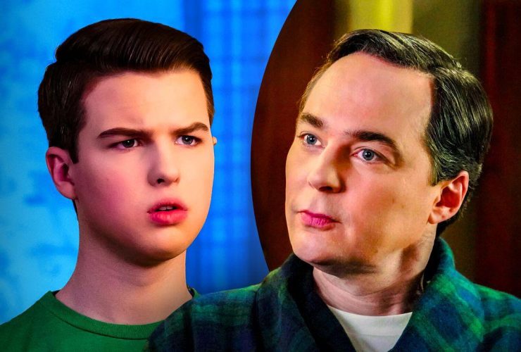 Young Sheldon finale; Iain Armitage and Jim Parsons