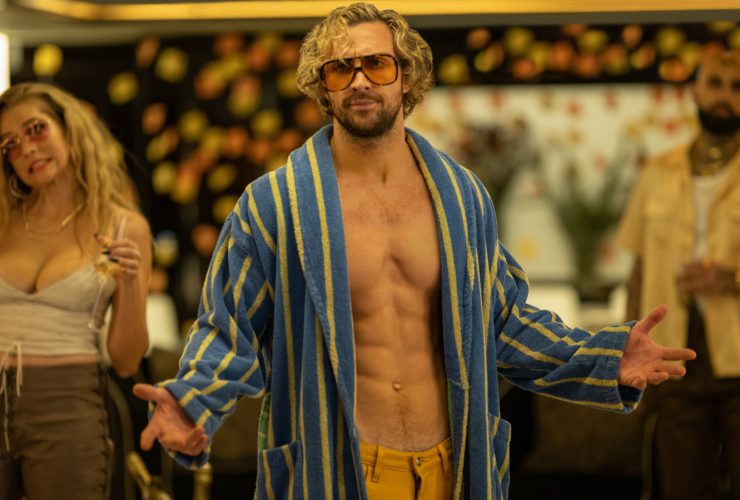 Aaron Taylor Johnson, do Fall Guy, é finalmente uma estrela de cinema - interpretando uma estrela de cinema idiota