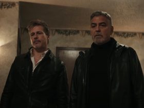 Brad Pitt e George Clooney mostram os dentes no primeiro trailer do thriller psicológico Wolfs