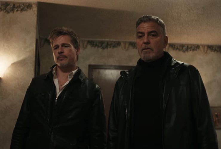 Brad Pitt e George Clooney mostram os dentes no primeiro trailer do thriller psicológico Wolfs