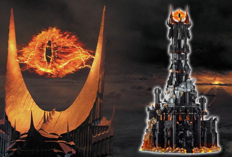 Coisas legais: incrível conjunto de LEGO do Senhor dos Anéis constrói a torre negra e o olho de fogo de Sauron