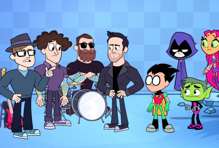 Como Fall Out Boy acabou em Teen Titans Go do Cartoon Network