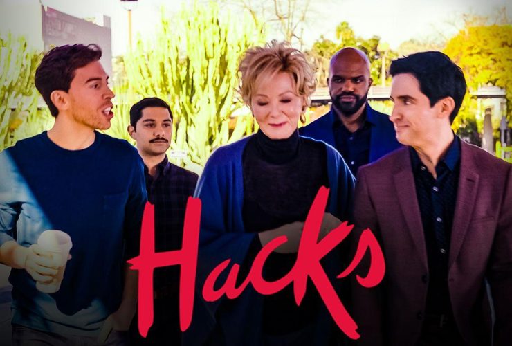 Hacks Season 3 main characters, logo