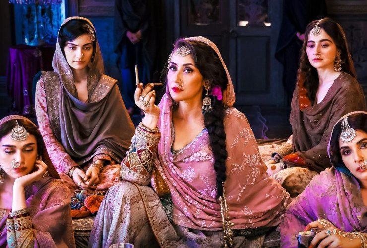 Aditi Rao Hydari, Manisha Koirala, Sanjeeda Sheikh, Richa Chadha in Heeramandi