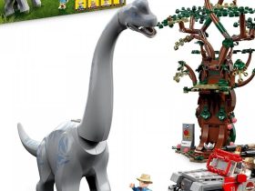 Jurassic Park: o icônico conjunto LEGO da cena do Braquiossauro está à venda na Amazon