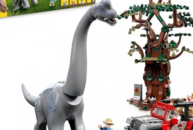 Jurassic Park: o icônico conjunto LEGO da cena do Braquiossauro está à venda na Amazon