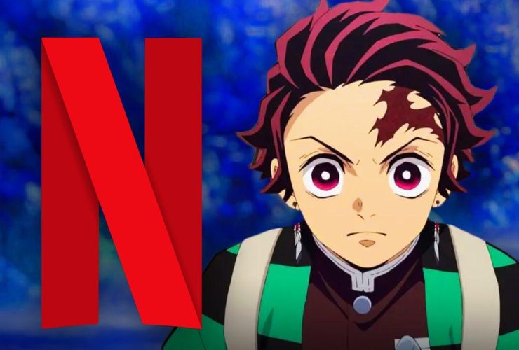 Demon Slayer character, Netflix N logo