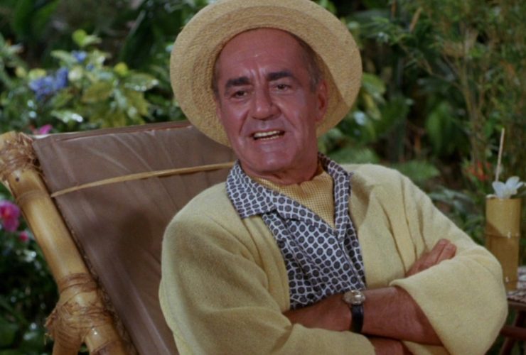 O elenco de Gilligan's Island, de Jim Backus, causou reescritas de última hora