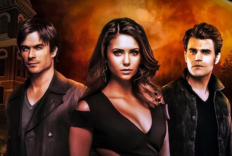 The Vampire Diaries poster wallpaper