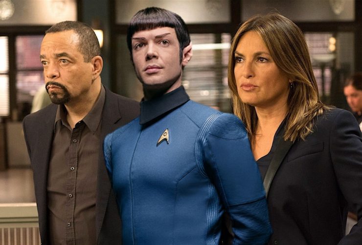 O primo mais próximo de Star Trek na TV não é ficção científica – é lei e ordem