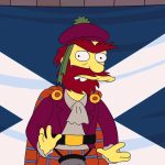 O zelador dos Simpsons, Willie, iniciou uma guerra entre duas cidades escocesas