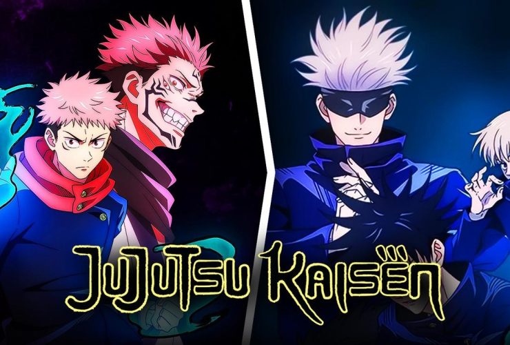 Jujutsu Kaisen wallpaper and logo