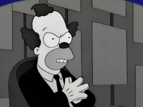 Os Simpsons consideraram dois desdobramentos separados de Krusty – mas, em vez disso, pegamos a crítica