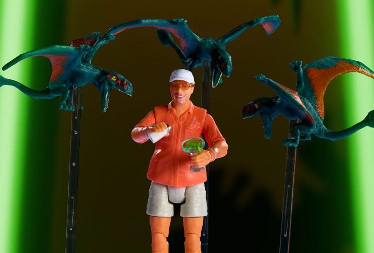 A Mattel transformou Jimmy Buffett no melhor boneco de ação do Jurassic World