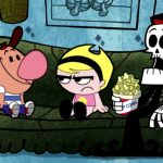 Billy e Mandy, do Cartoon Network, apareceram pela primeira vez em um filme sangrento de perfuração de cabeças