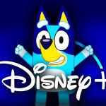 Bluey, Disney Plus logo