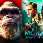 King Kong, Monarch: Legacy of Monsters poster, Wyatt Russell, Kurt Russell, Anna Sawai