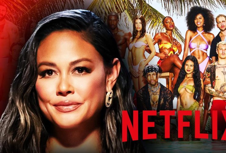 Vanessa Lachey, Perfect Match poster, Netflix logo