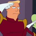 Um dos movimentos Futurama exclusivos de Zapp Brannigan veio do filho de Matt Groening